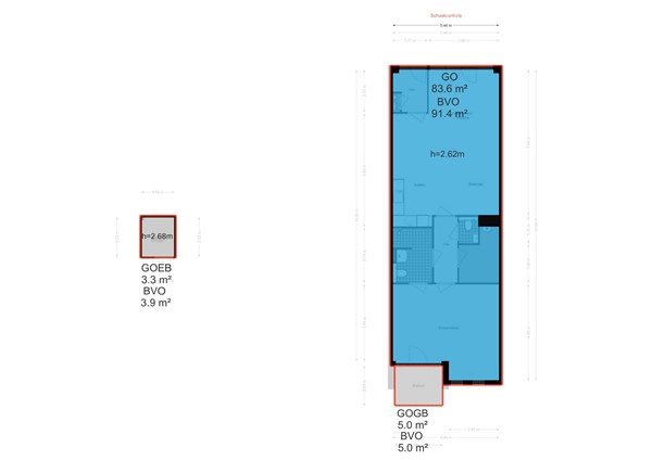 Floorplan - Molenpad 59, 1431 BZ Aalsmeer